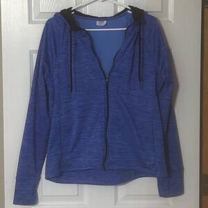 Danskin Blue Zip-Up Hoodie